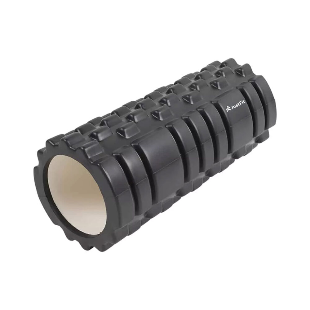 133cm foam massage roller without spikes Ø 14cm black 1