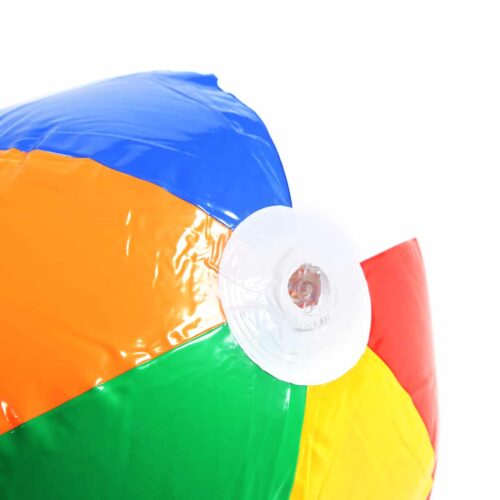 Inflatable plastic beach ball O 40cm 2