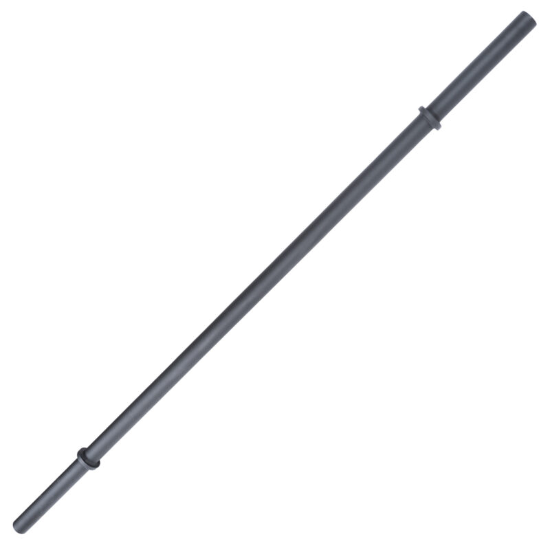 Barre de musculation Axle 213cm acier alesage 50mm 2 stop disques