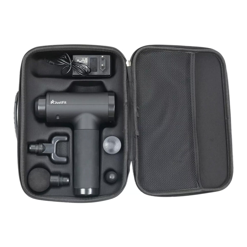 Cordless “Massage Gun” with 4 heads and case 4