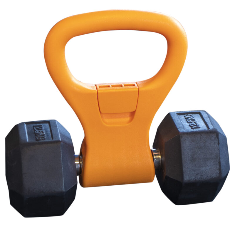 Poignee grip en PVC pour transformer votre haltere en kettlebell