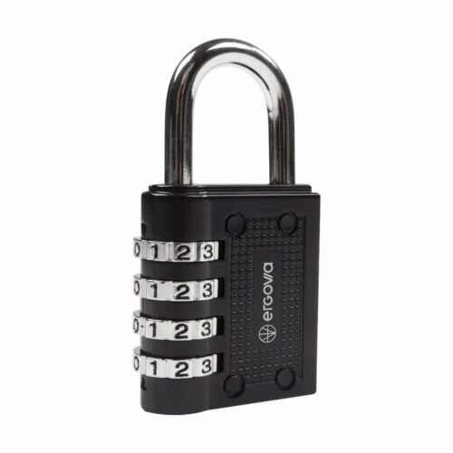 7640344758422 Aluminum code padlock with programmable combination