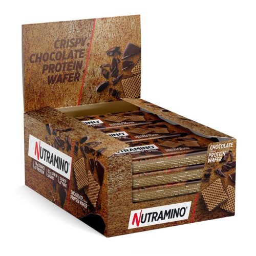 Wafer proteici Nutra Go 39g (confezione da 12) cioccolato Nutramino