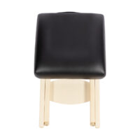 7640344750860 Tabouret de massage pliant en bois noir 2