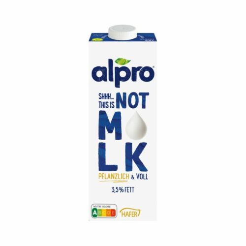 Havermoutdrank "Shhh dit is niet m lk" 3.5% 1L Alpro (verpakking van 8)