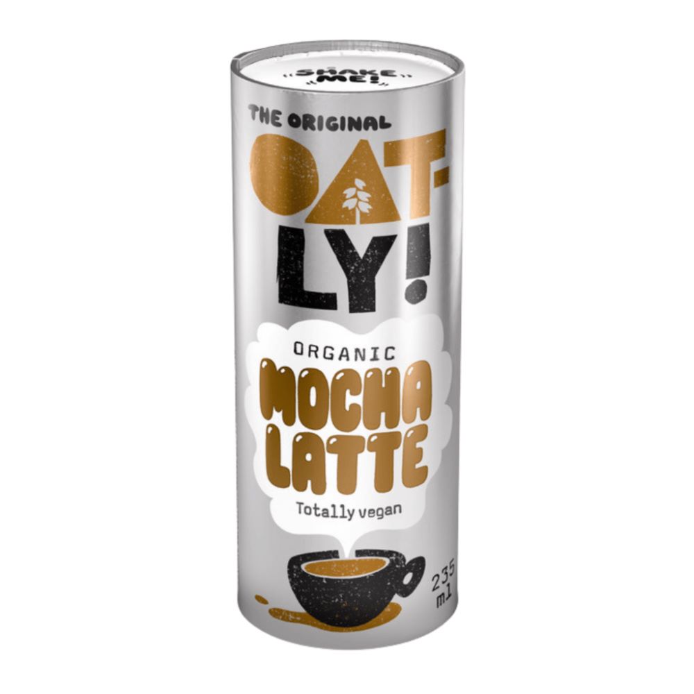 Mocha latte bio 235ml Oatly (lot de 12)