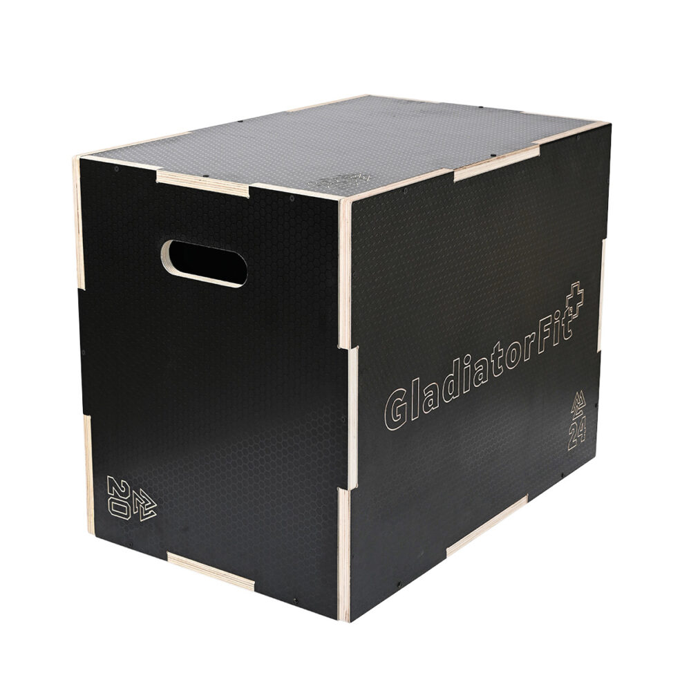 Plyobox de saut en bois noir 3 en 1 1