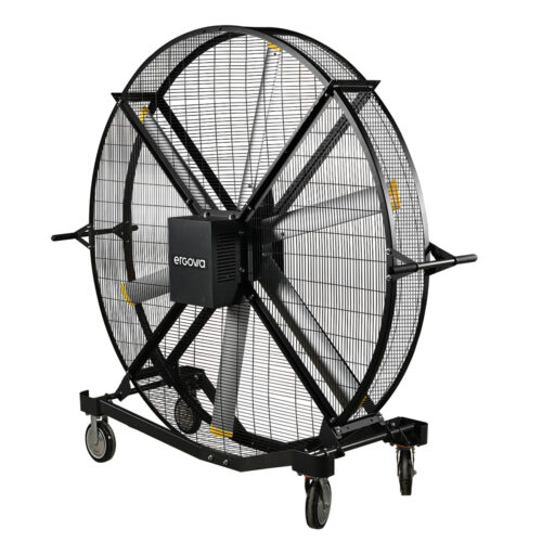 Ventilateur de sol industriel sur pied 750W Ø 2M 2