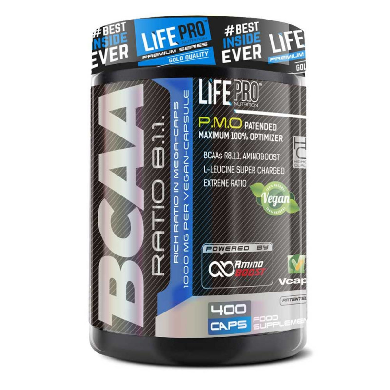 Bcaa Pro 8 1 1 400cáps Life Pro