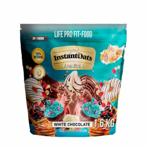 Life Pro Harina de Avena con Chocolate Blanco 1,6kg