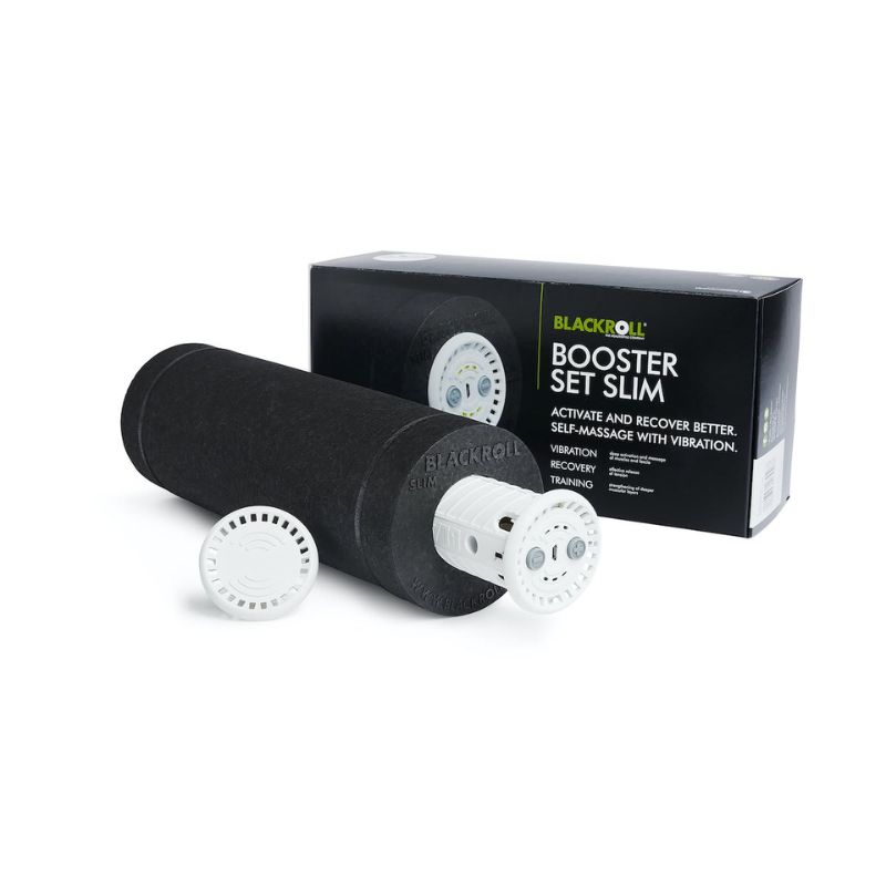 Vibrierende Massagerolle Booster Set Slim Blackroll (4)