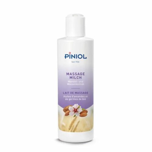 Massagemilch Mandel-Weizenkeimöl 250 ml Piniol