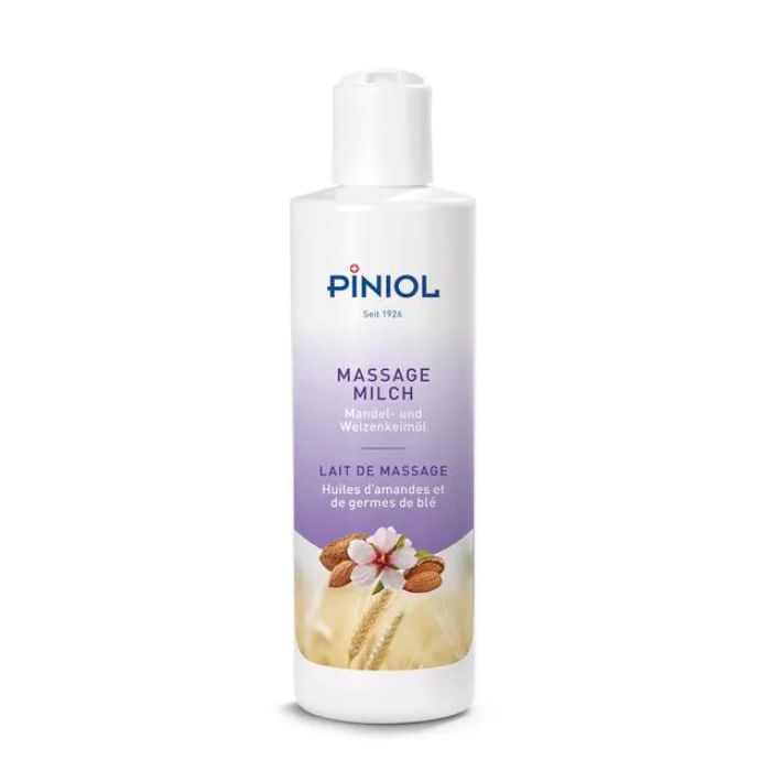 Amandel Tarwekiemolie Massagemelk 250 ml Piniol