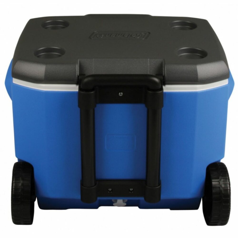 Performance 60 QT cooler on wheels 56L Coleman 4