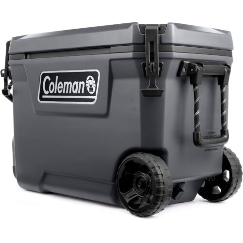 Geleira portátil passiva Convoy 65 QT com rodas 29L Coleman 1