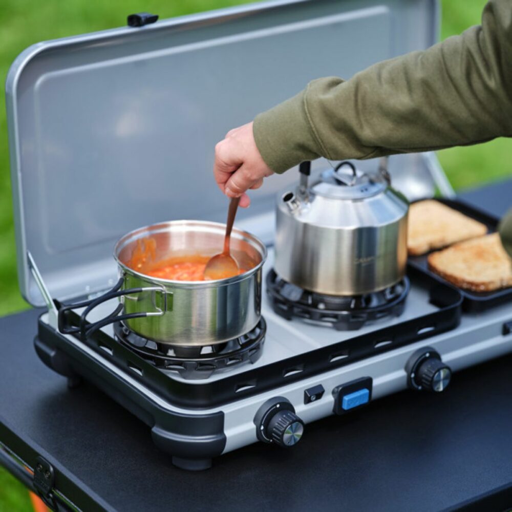 Roestvrijstalen pan en steelpan Camping Cook Kit Campingaz 5