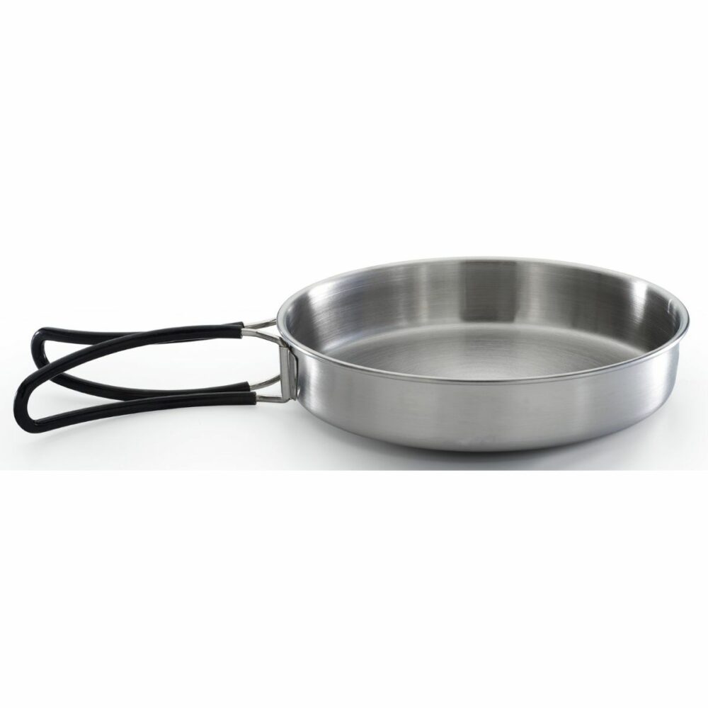 Trekking Kit CampinGaz 3 stainless steel frying pan and saucepan kit