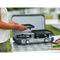 Réchaud Grill de table à gaz Camping Kitchen 2 Grill & Go CV Campingaz 4