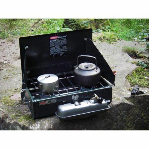 Coleman 3 2-burner unleaded gas stove