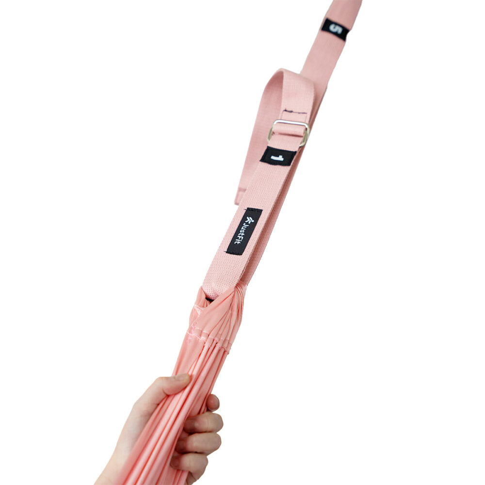 7640409895079 Yoga strap pink 2