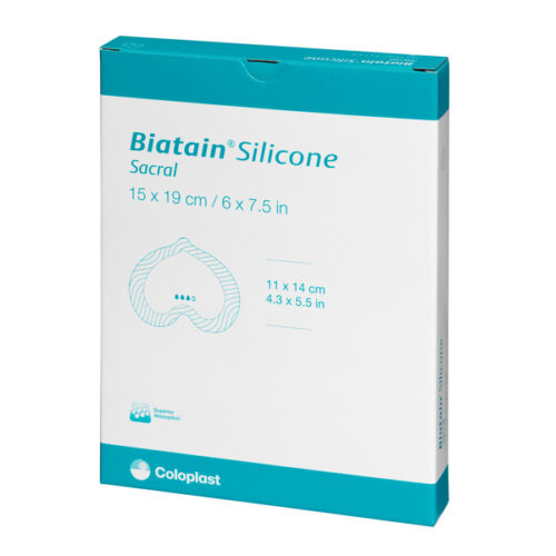 Apósito de silicona Biatain 3387 con tecnología 3DFit