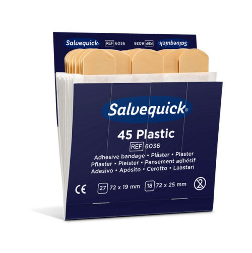 Apósitos adhesivos Salvequick, envase de 45 15316