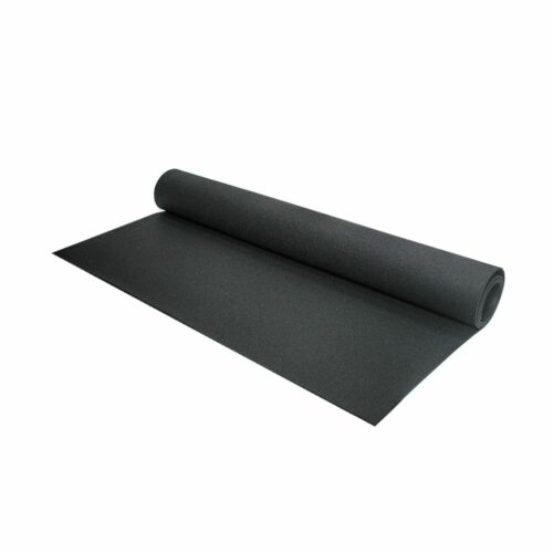 Pavimento in gomma in rotoli Sportsflooring Rolls Pure Black 10x1,5m Stockz 95095