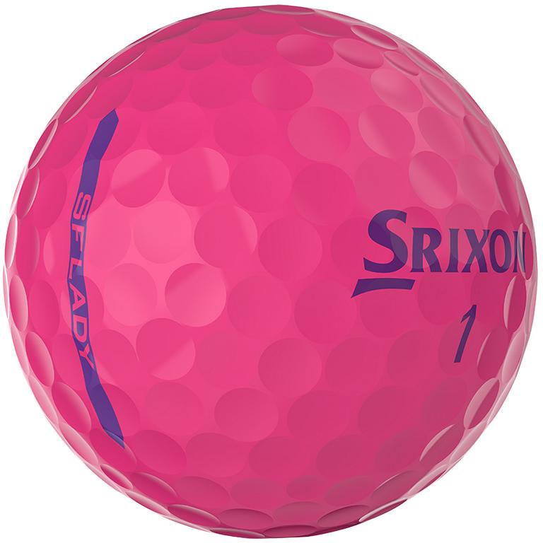 Bolas de golfe Soft Feel Lady Srixon, pack de 12 81388