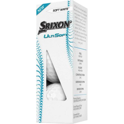 Ultisoft 4 bolas de golfe Srixon, embalagem de 12 83660