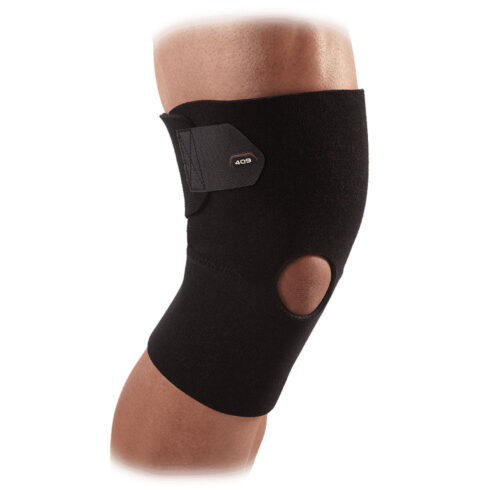 McDavid adjustable kneecap with opening 15228