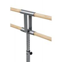 Giselle Dinamica Ballet 90006 double adjustable dance bar without castors