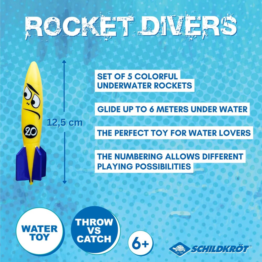 Giocattolo acquatico Rocket Divers Schildkrot 10825