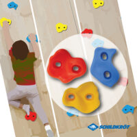 Set of Schildkrot children's climbing holds 51540