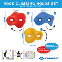 Set of Schildkrot children's climbing holds 55725