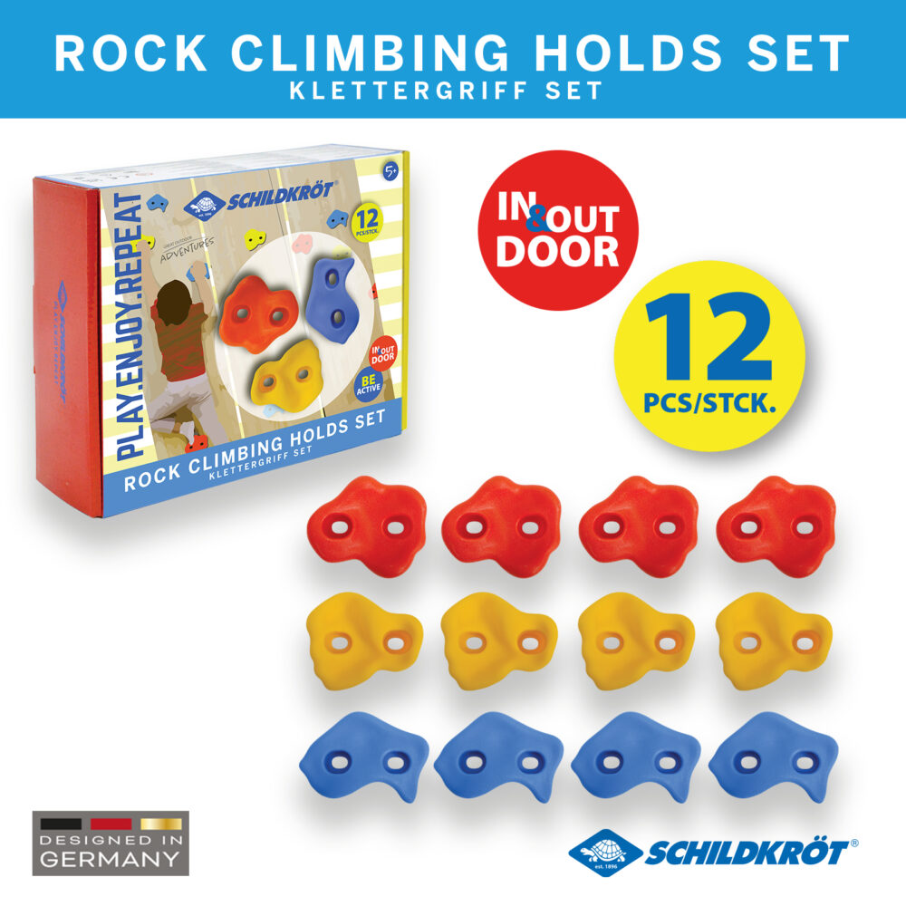 Juego de presas de escalada para niños Schildkrot 75209