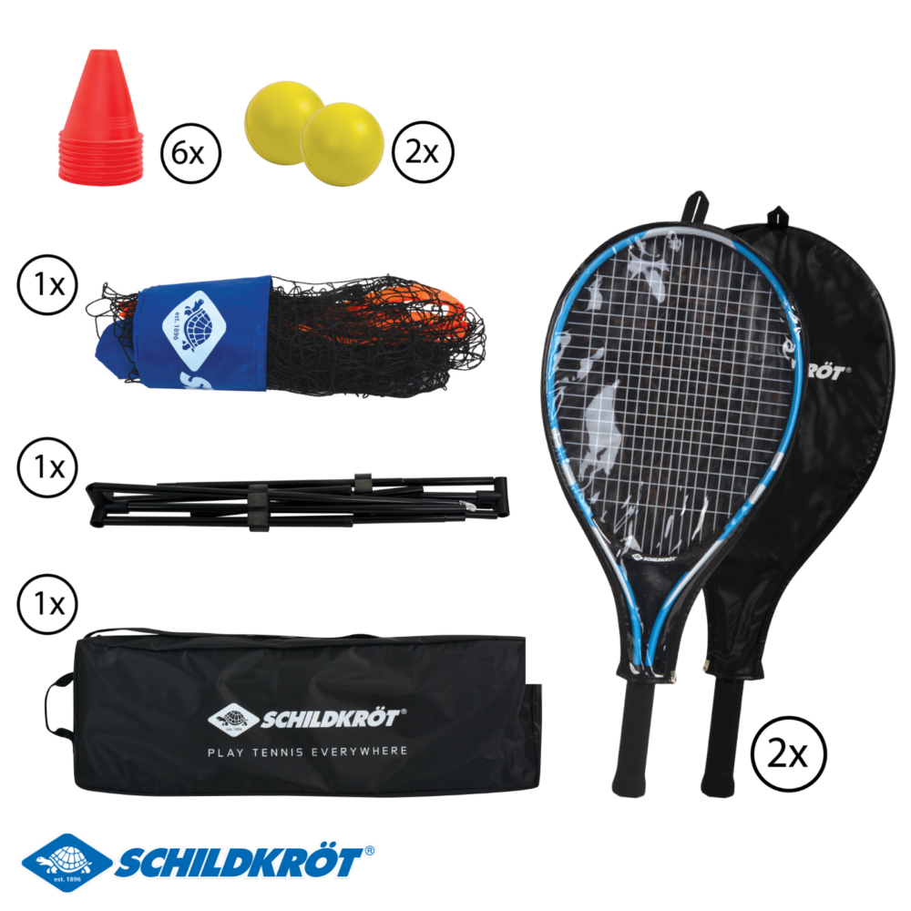 Schildkrot tennis set 90282