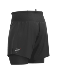 Compressport Pantalones cortos de trail 2 en 1 para hombre 79903