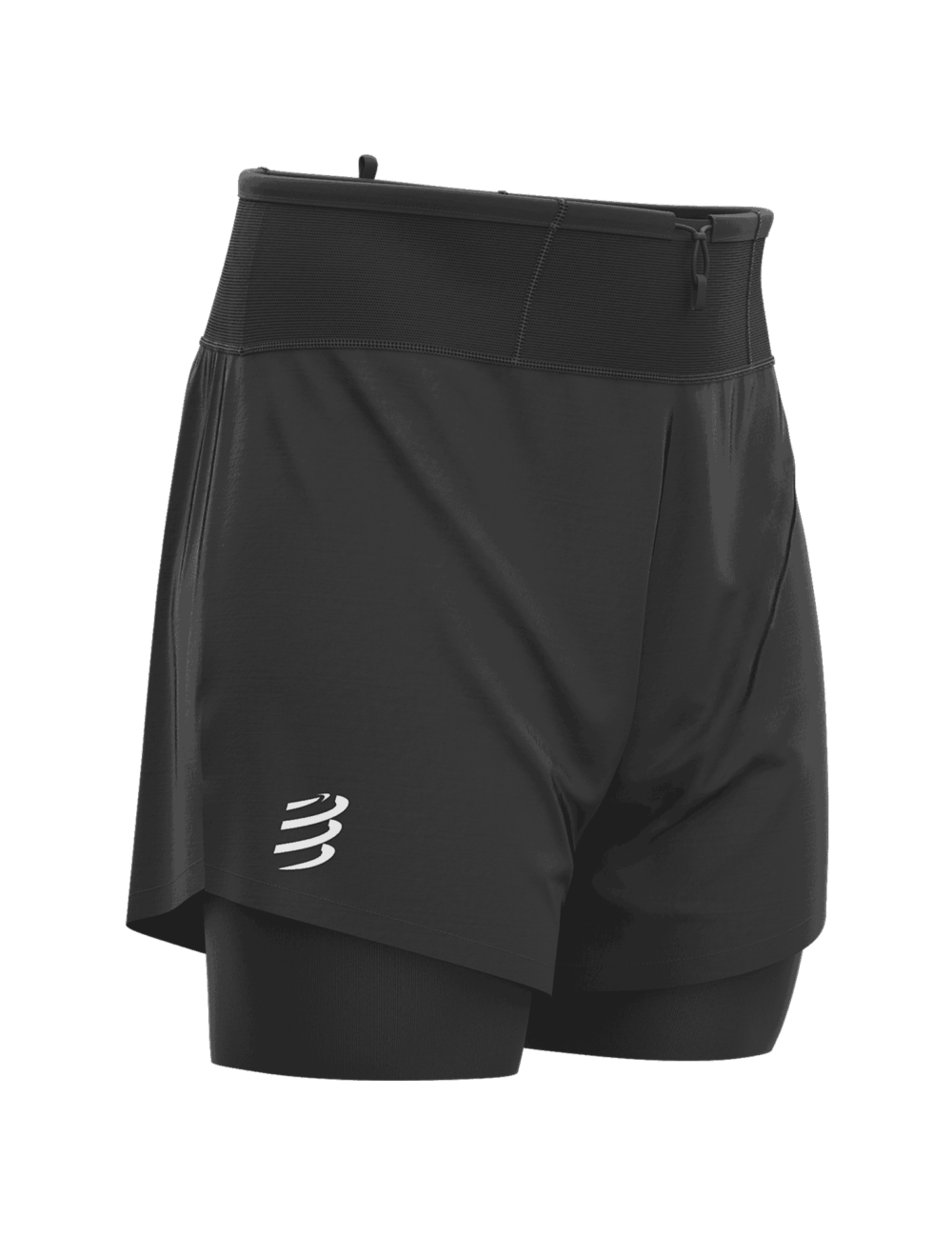 Compressport Pantalones cortos de trail 2 en 1 para hombre 84526