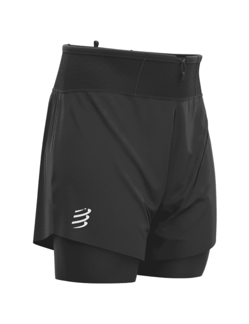 Compressport Pantalones cortos de trail 2 en 1 para hombre 84526