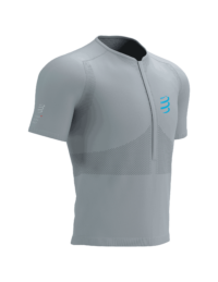 Camiseta trail a courte Trail media cremallera manga corta Homme Compressport 13475