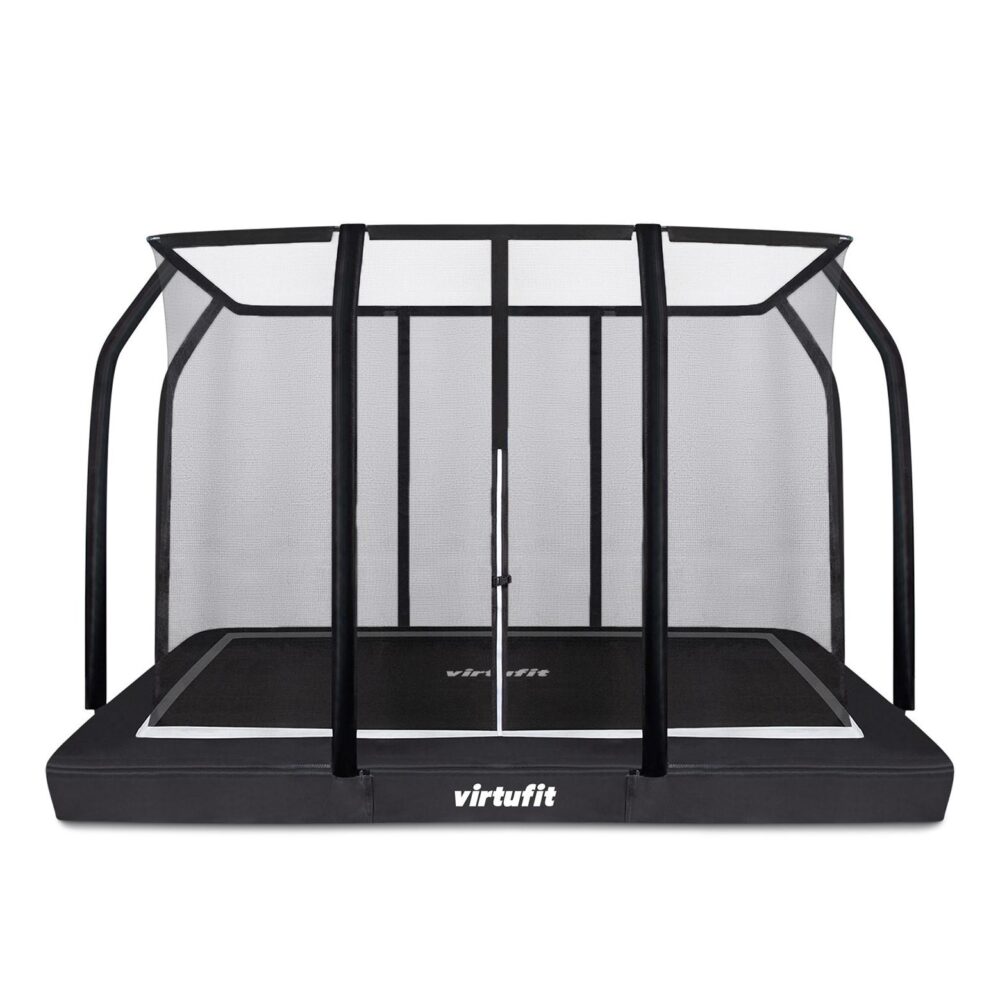 Premium ingegraven VirtuFit trampoline met veiligheidsnet 63755