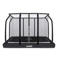 Premium ingegraven VirtuFit trampoline met veiligheidsnet 63755