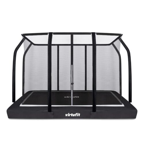 Premium ingegraven VirtuFit trampoline met veiligheidsnet 63755