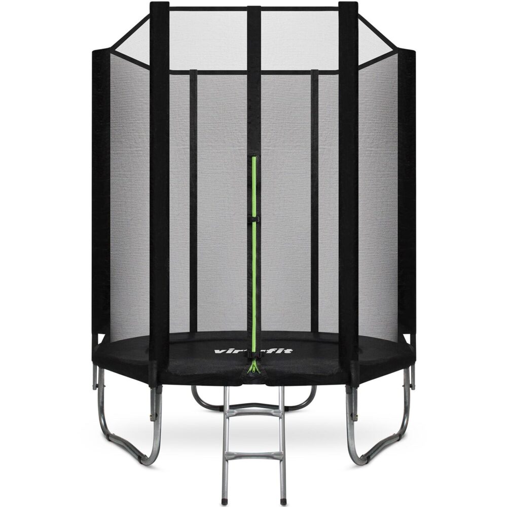 Trampolino con rete di sicurezza per bambini 140x140cm VirtuFit 99739