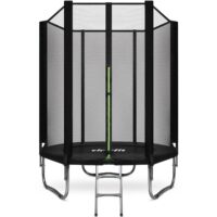 Trampolino con rete di sicurezza per bambini 140x140cm VirtuFit 99739