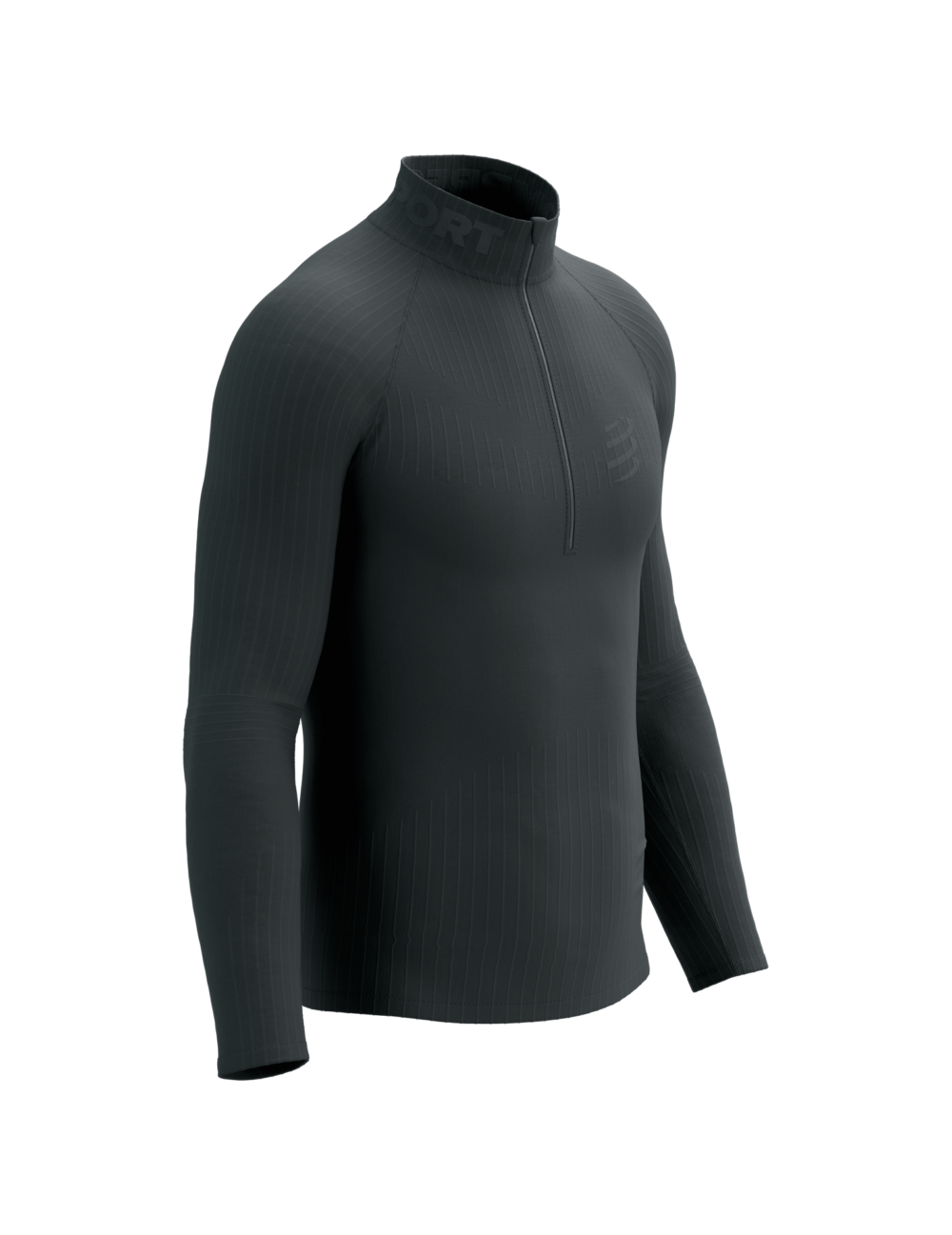 Veste manches longues 3D Thermo Half Zip Homme Compressport 82847