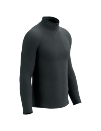 Chaqueta de manga larga con media cremallera térmica 3D Compressport para hombre 82847