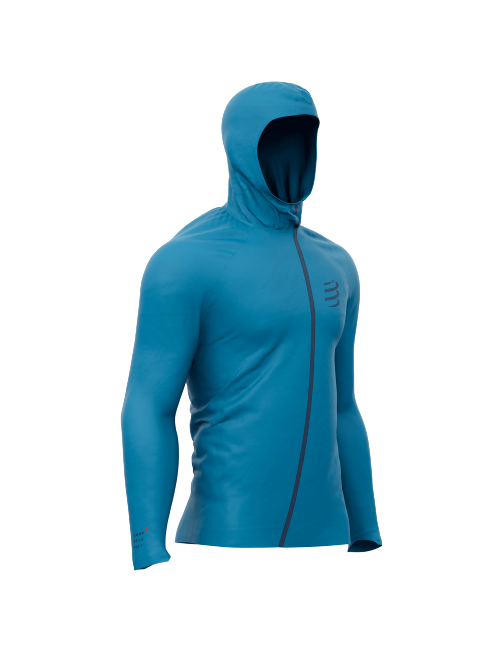 Veste running impermeable coupe vent Waterproof Homme Compressport 17784