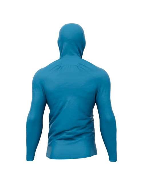 Chaqueta cortaviento impermeable Compressport para hombre 25080