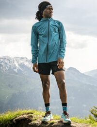 Compressport 59180 Chaqueta cortaviento impermeable de running para hombre